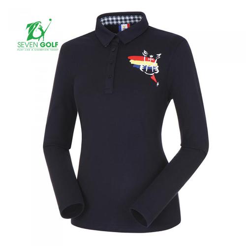 ÁO THUN GOLF POLO NỮ DÀI TAY CASTELLBAJAC BG8WTS702LI