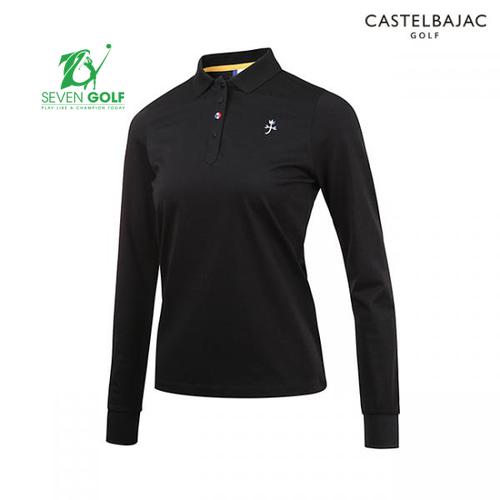 ÁO THUN GOLF POLO NỮ DÀI TAY CASTELLBAJAC BG8FTS501