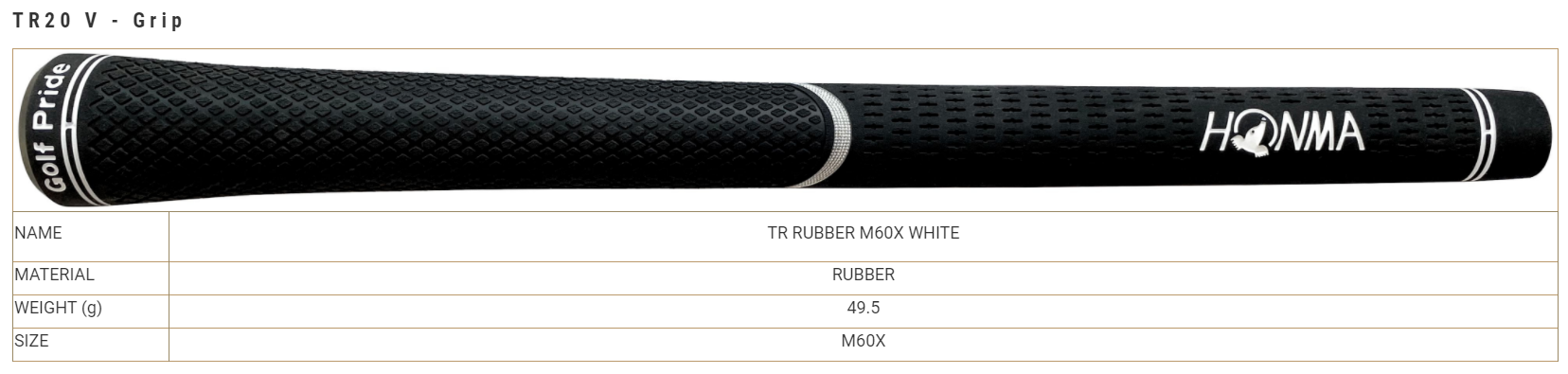 Gậy sắt Honma Tour World TR20_V VIZARD (#5-10)