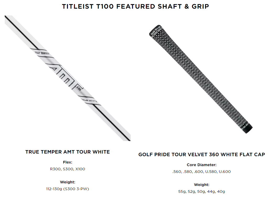 Bộ gậy sắt Titleist T-SERIES T100