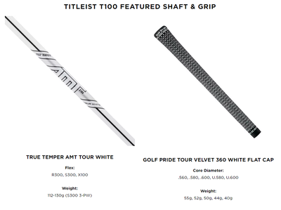 Bộ gậy sắt Titleist T-SERIES T100