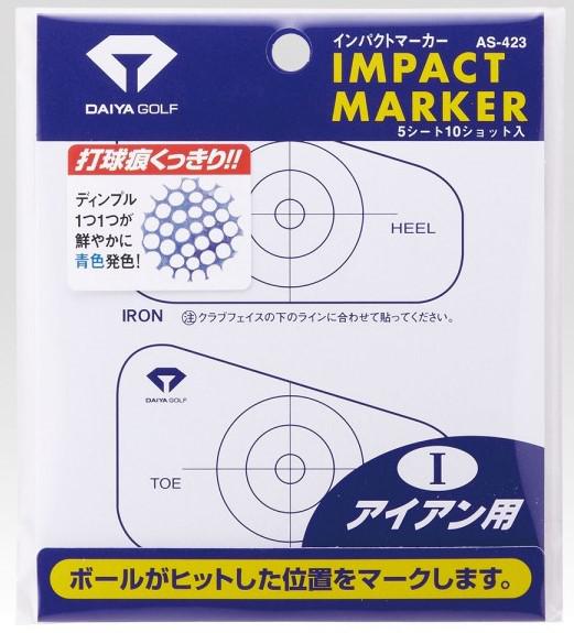 MIẾNG DÁN MẶT GẬY SẮT - MPACT MARKER FOR IRON DAIYA GOLF AS-423