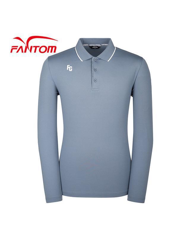 ÁO GOLF POLO NAM DÀI TAY FANTOM 212A1TO901 BLUE