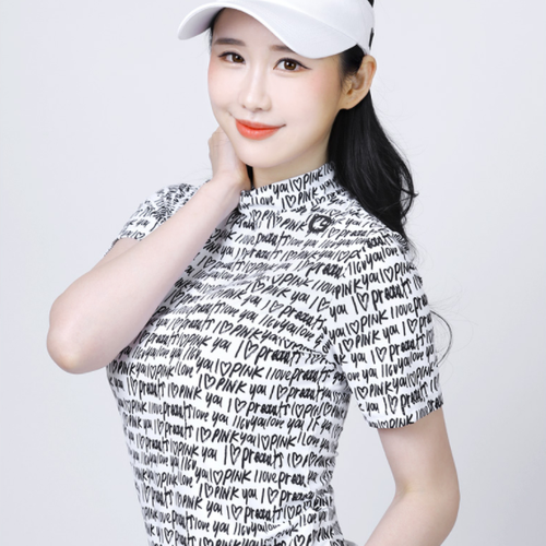 ÁO POLO NỮ NGẮN TAY CHES GOLF 9745_CC WH/BK 