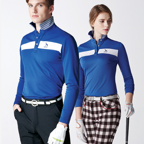 Áo golf polo nam nữ dài tay ADABAT N7FMTS785 R.BLUE