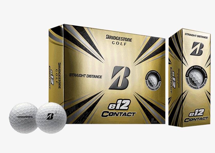 Bóng Golf Bridgestone e12 CONTACT GOLF BALL Doz - New 