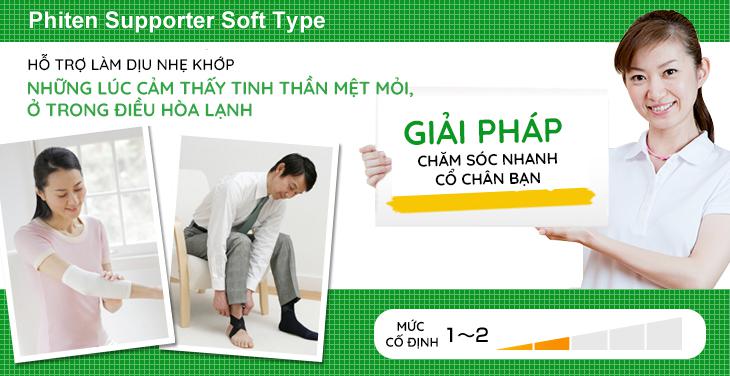 BĂNG KHỦY TAY PHITEN SUPPORTER ELBOW_SOFT TYPE BLACK AP171014 / AP171016