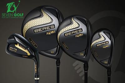 FULL SET BỘ GẬY HONMA BERES 07 3SAO BLACK LIMITED EDITION 