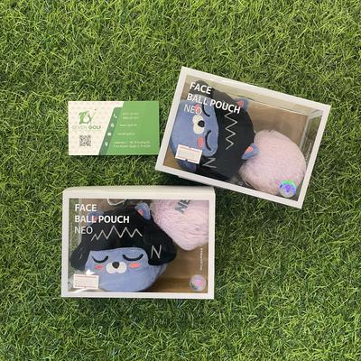 Túi Đựng Banh Golf KAKAO FRIENDS FACE BALL POUCH NEO NY