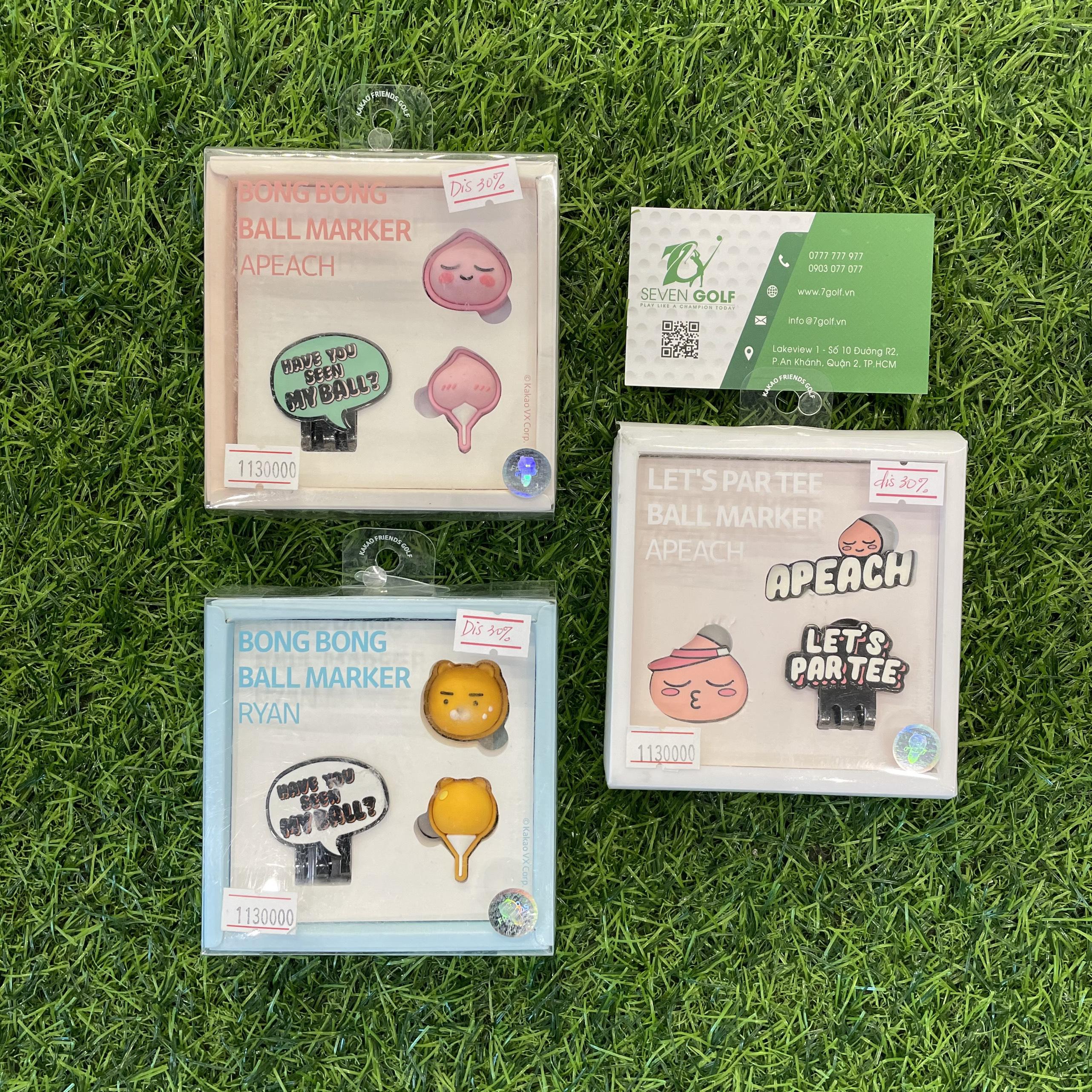 BALL MARKER RYAN BONG BONG KAKAO FRIENDS GOLF YEL VCXA1RUBM0002ORGF