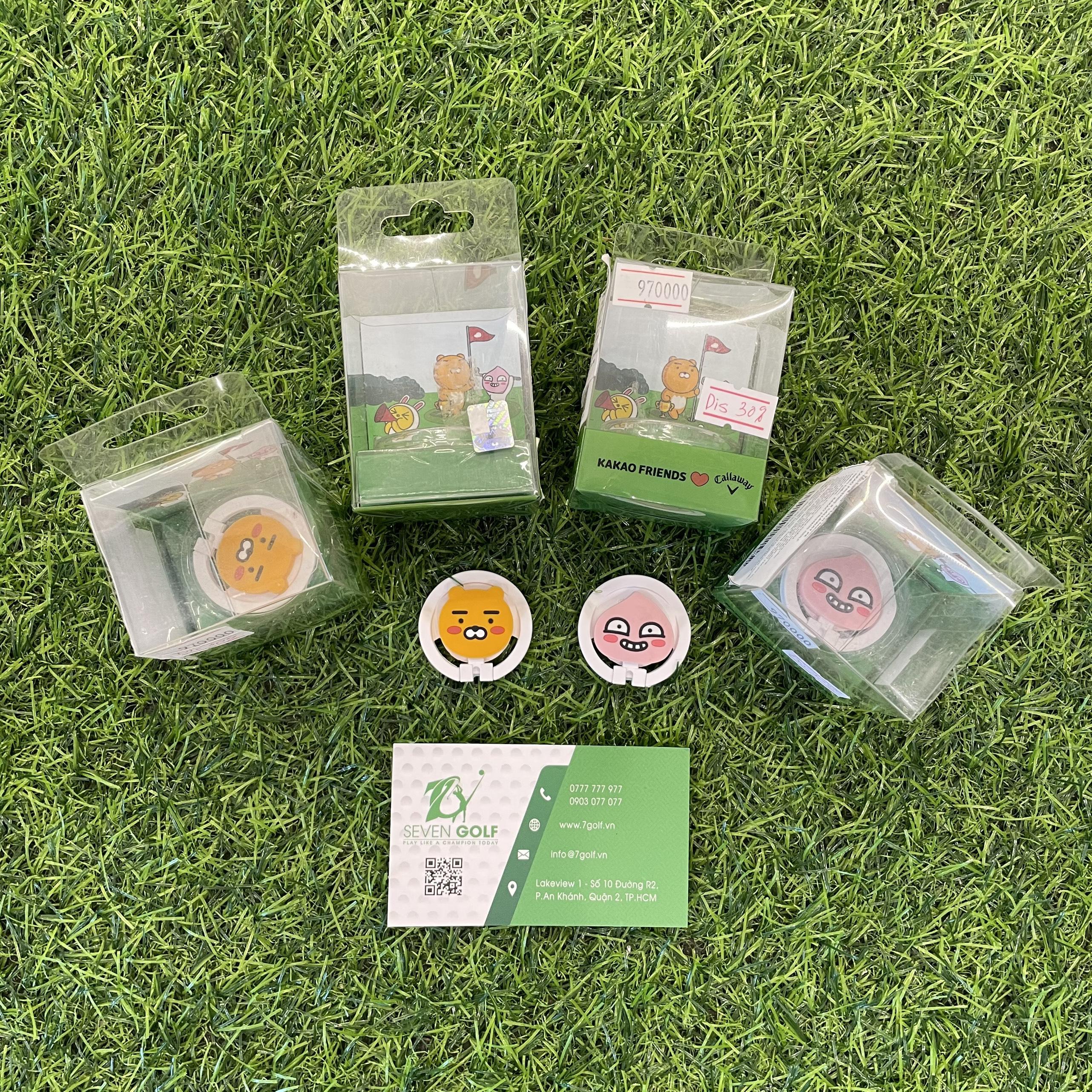 Mác Bóng Ball Marker APEACH MAGNETIC BALL MARKER KAKAO FRIENDS X CALLAWAY PK 190228661258