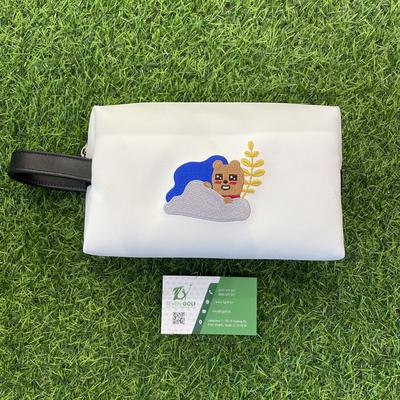 Túi golf cầm tay Camo Pouch FRODO KAKAO FRIENDS GOLF WH/BK FRPBFRCPC0001