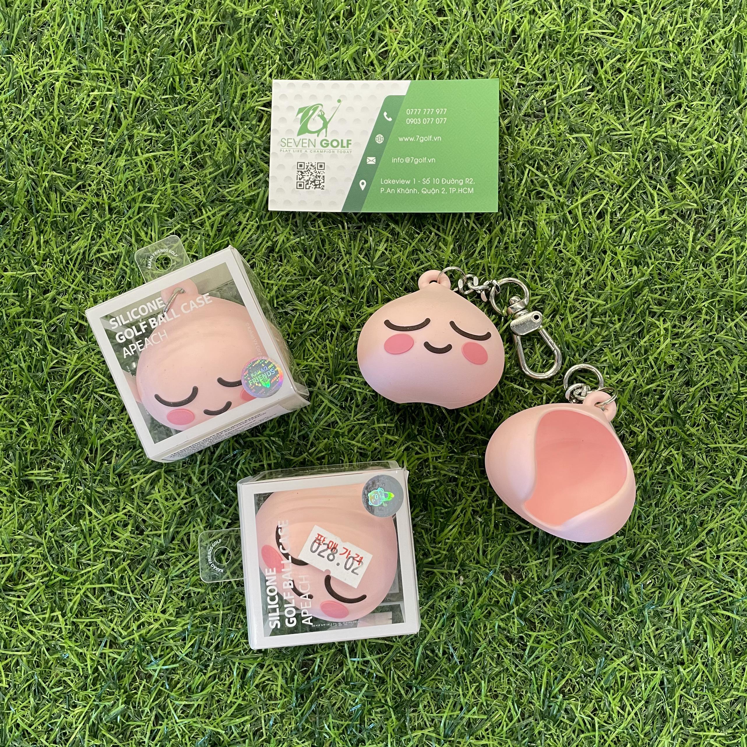 Khay Đựng Bóng Golf KAKAO FRIENDS SILICONE GOLF BALL CASE APEACH