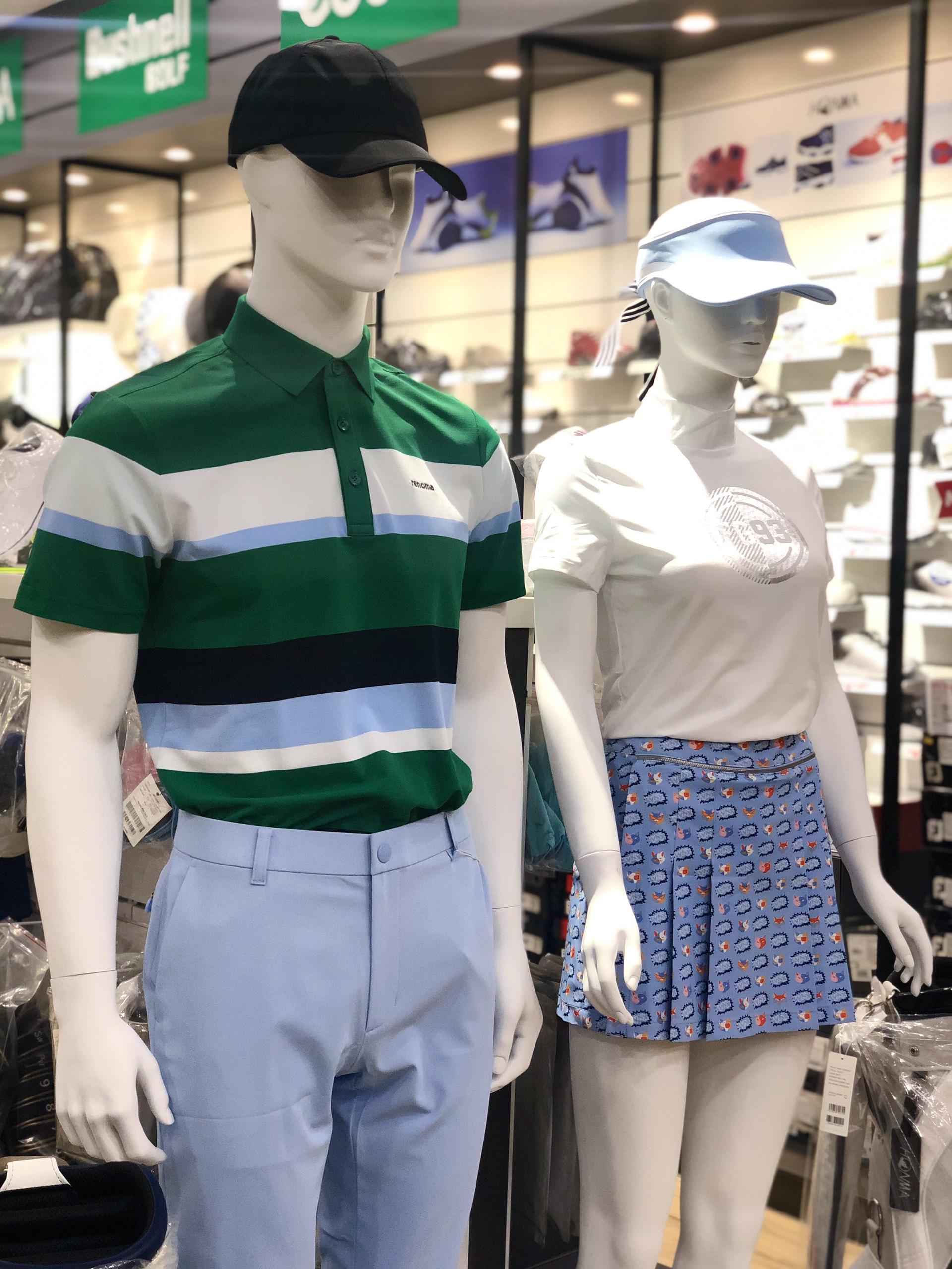 Áo golf nam ngắn tay RENOMA RMTPI-2135 GREEN (804)