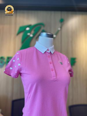 Áo golf nữ ngắn tay Fantom 22182TO064 Pink