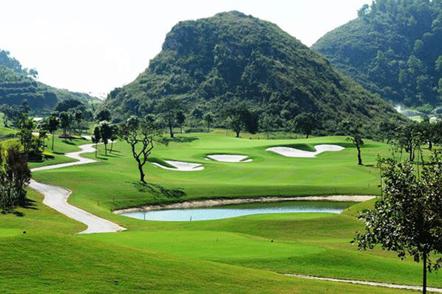 Top 5 sân golf lớn nhất Việt Nam năm 2021.