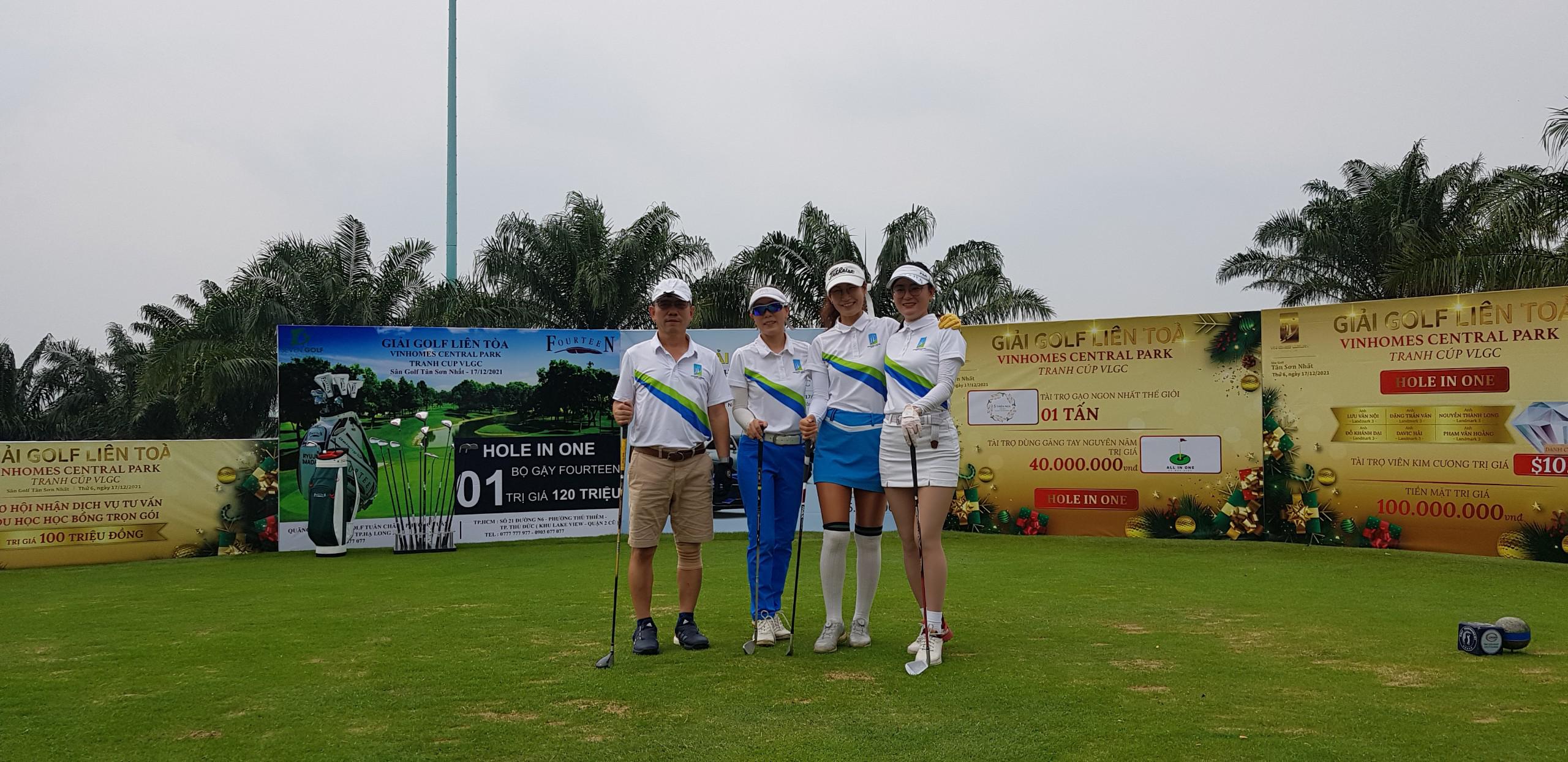 Giải Golf Liên Tòa Vinhomes Cetral Park Tranh Cúp Vô Địch