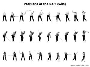 Các bước thực hiện một cú swing golf nhẹ nhàng 