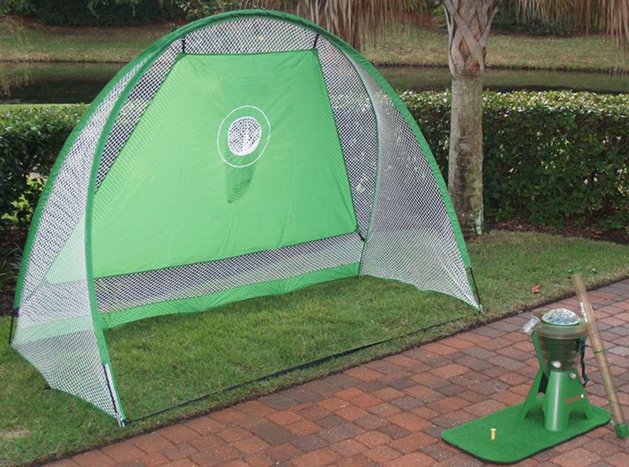 Khám phá chiếc lều tập golf mới lạ - Độc đáo