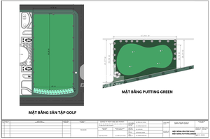 Quy trình thi công sân tập golf ngoài trời 