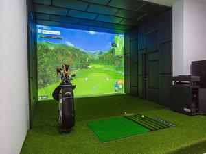 Kích thước tiêu chuẩn của một phòng golf 3d