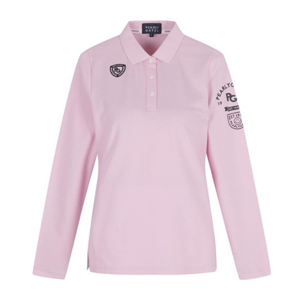 Áo thun golf nữ tay dài Pearly Gates 522B1TS951