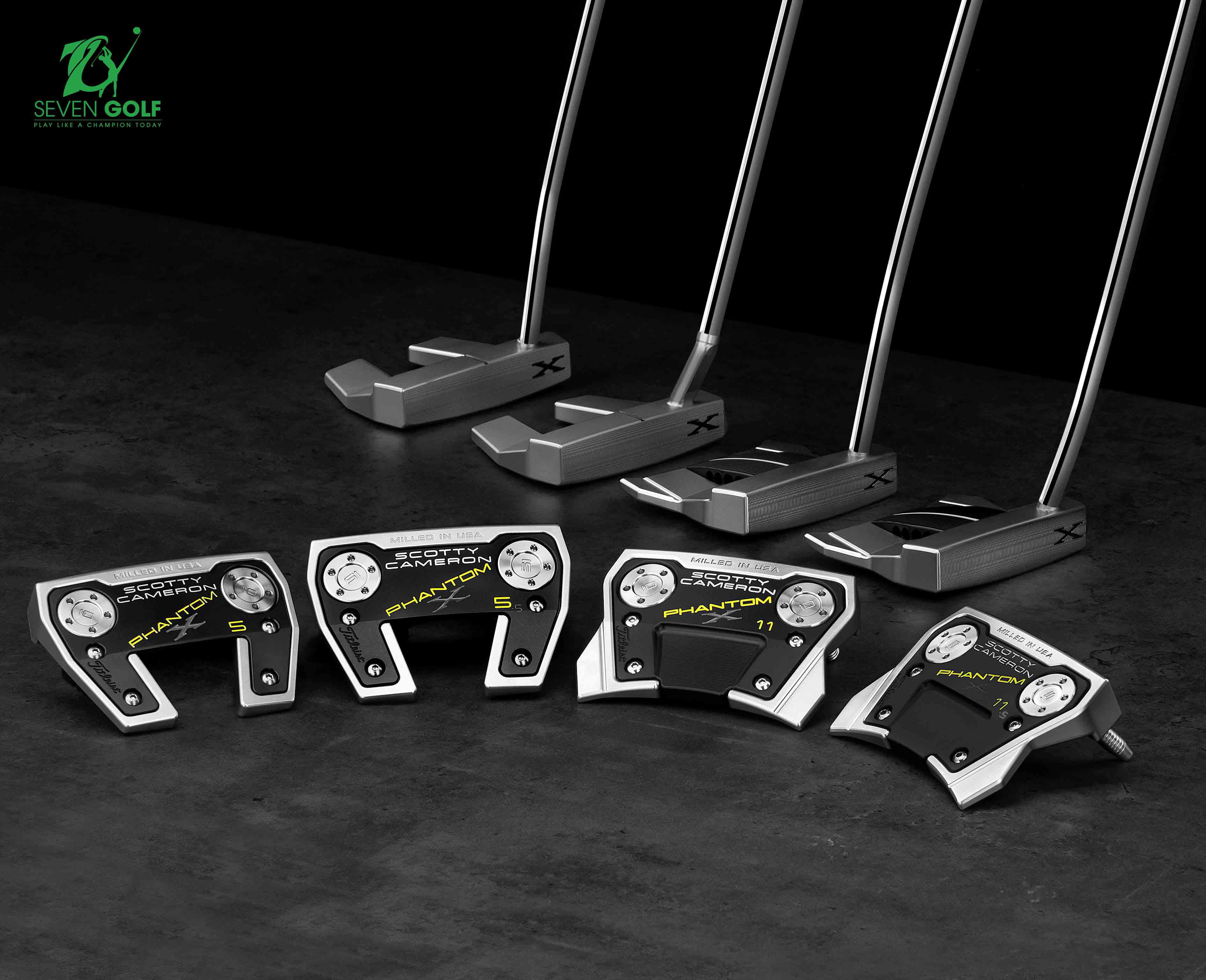 Gậy golf Putter Scotty Cameron 2021 PHANTOM X11 RH 34-741RC34