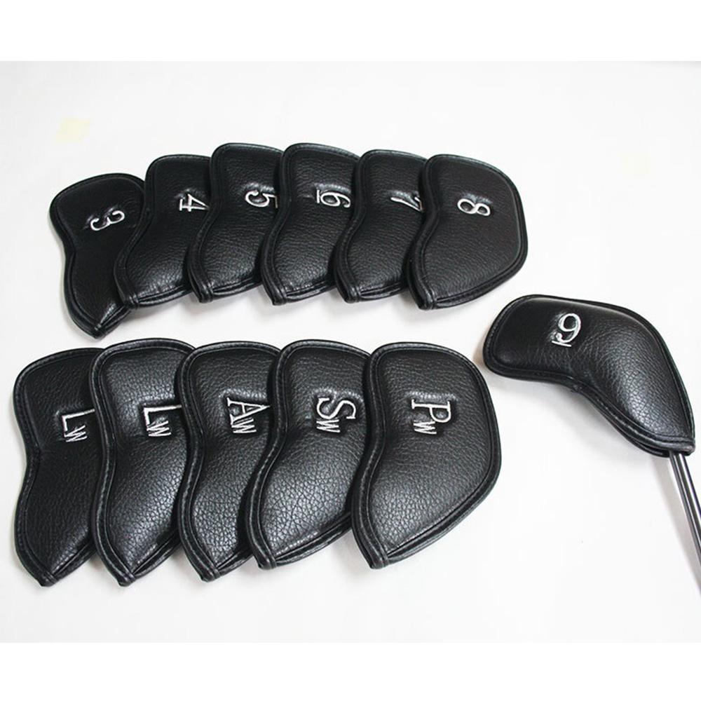 Set cover gậy sắt Javic Golf 1574118 Black #3-9, LW, LW, PW, AW, SW